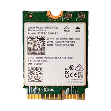 Intel 9560NGW Mini PCIe 802.11ac Wireless WiFi Card 1730Mbps 2-Port