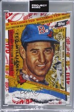 2020 Topps Project 2020 1954 Topps /9507 Ted Williams Tyson Beck #122 HOF ql2