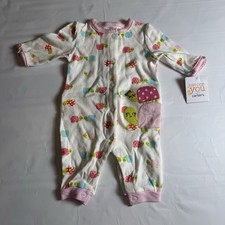 NWT Carter  s Just One You Newborn Sleep  Play Snap Up Turtle Print One Piece