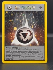 Metal Energy 19/111 Neo Genesis 1st Edition Holo LP Pokemon Card WOTC on eBay