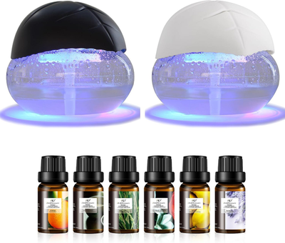 #ad Water Based Purifier Air Purifier Air Washer with 7 Color Night Light plus Ess $154.99