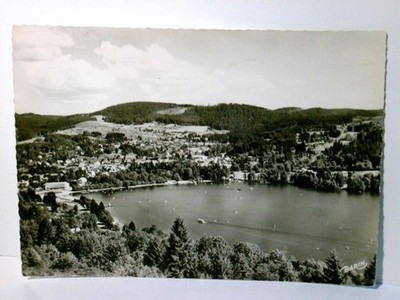 Gérardmer. Frankreich. Le Lac et la Ville vus du Chemin de Rougimont. Alte Ansic