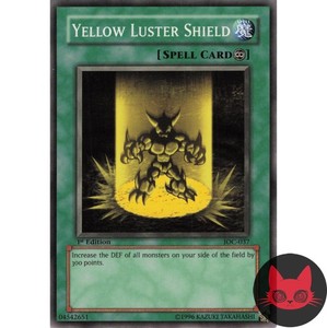 Yellow Luster Shield IOC-037 Common 1st Edition