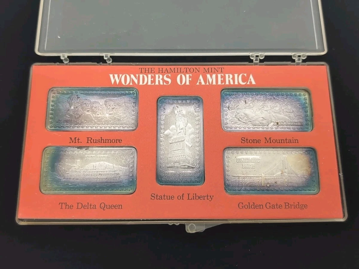 25+ Hamilton Mint Silver Bullion 1 oz Precious Metal Content per