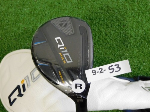 TaylorMade Qi10 Max 23* 4 Hybrid Rescue Speeder NX TCS 50 Regular with HC New