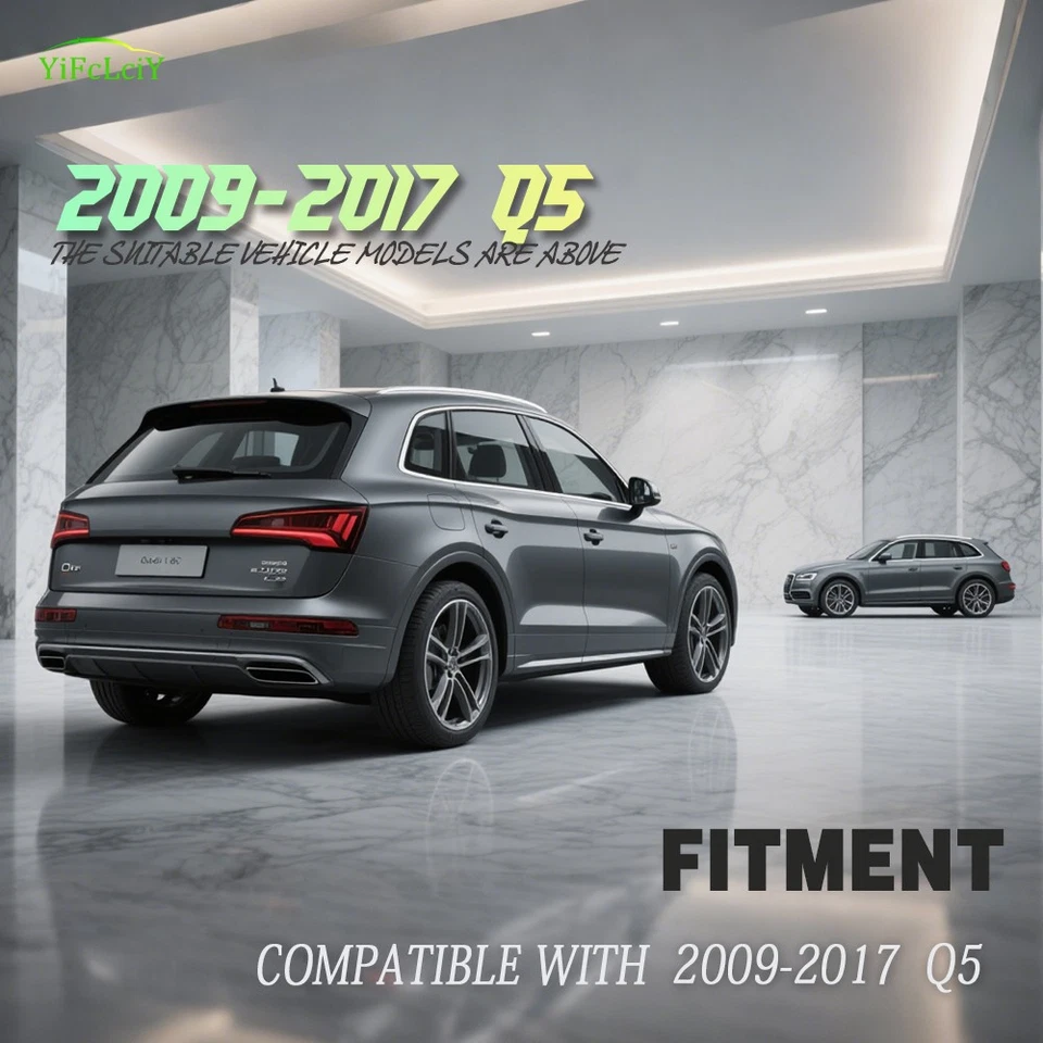 Heavy Duty Skid Plate For Audi Q5 2009-2017 Engine Splash Shield Metal Foto 2 de 4