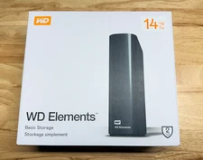 Western Digital Elements 14TB 3.5" External USB Hard Drive