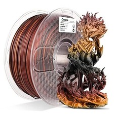 PLA 3D Printer Filament, PLA Filament 1KG 1kg-silk Gradient Black Red Gold