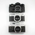 Lot of 3 - Canon 35mm Camera *BODIES ONLY* AE-1 EF FTb QL No Rewind Knob - Parts
