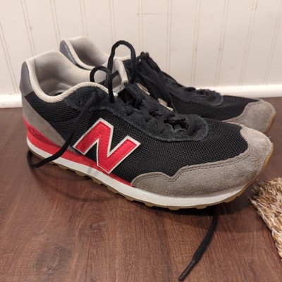 Size 9 - New Balance 515v3 Black Team Red Style: ML515VS3; D shoes men's 