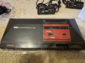 Vintage Base-SEGA MASTER SYSTEM Bundle-Console/Hang-On & Astro Near CIB TESTED!