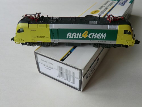 Hobbytrain 2747 : E-LOK TAURUS ES 64 U2-005 "RAIL 4 CHEM" in der OVP | Condition: Gebraucht
