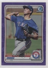 2020 Bowman Chrome Prospects Purple Refractor /250 Hans Crouse #BCP-119 5aj