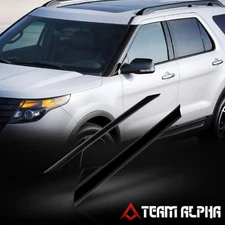 Fits 2011-2019 Ford Explorer Windshield Pillar Cover Panel Outer Trim Molding