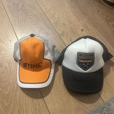 GENUINE STIHL BASEBALL CAP BLACK ONE SIZE - Bundle of 2