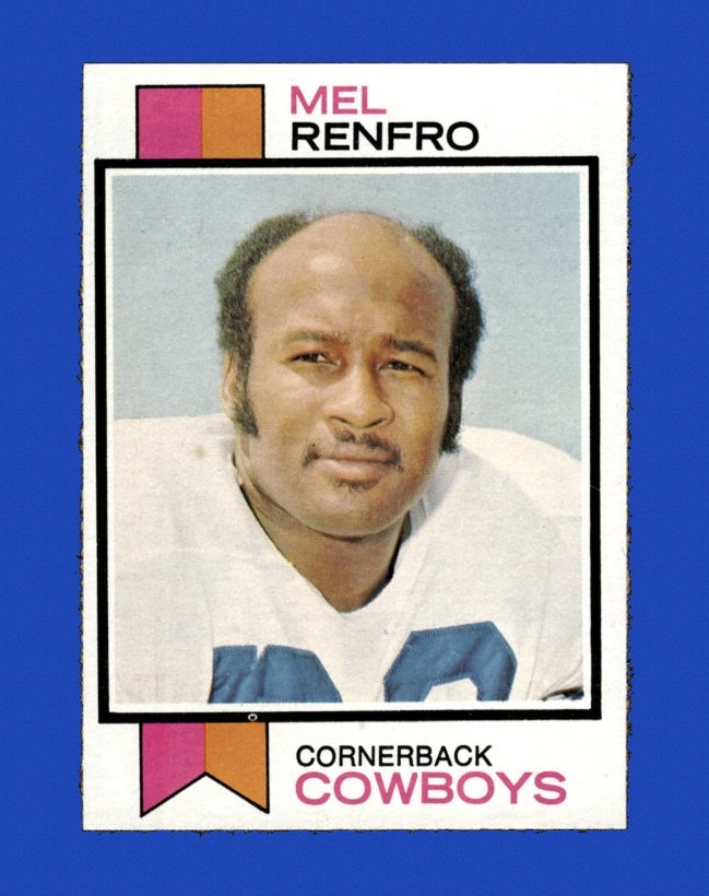 1973 Topps Set-Break #185 Mel Renfro EX-EXMINT *GMCARDS*