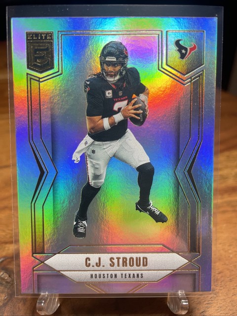 2025 Panini Donruss Elite C.J. Stroud #53 HOLO FOIL Houston Texans