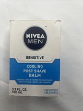 Nivea Men Sensitive Cooling Post Shave Balm 3.3 oz. 100mL NEW