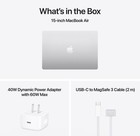 Apple MacBook Air 15 in Silver Notebook, USB-C/MagSafe 3, Headphone Jack — photo 2