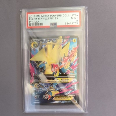 Pokemon Mega Manectric EX 24a/119 Mega Powers Collection Englisch PSA 9 Mint
