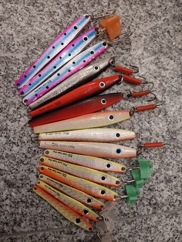 15x Abu Garcia LUCAS Pilker bzw. Lucas Pilker Küste/für Dorsch,Seelachs,Pollack