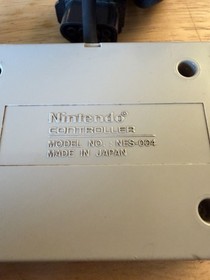 Nintendo NES NES-039 Dog Bone Controller & NES-004 Official Authentic Tested!