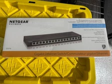 NETGEAR GS316 16 Ports Standalone Ethernet Switch overstock New In Box