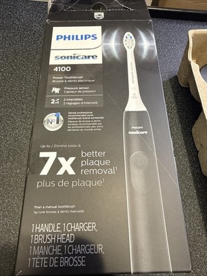 Philips Sonicare 4100 7x Rechargeable Power Toothbrush HX369w1/23 | Black