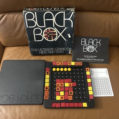 Black Box Ultimate Game of Hide & Seek  Parker Brothers Vintage 1978 Complete