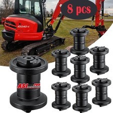 8x Bottom Track Roller Fits Kubota KX040-4 Mini Excavator Undercarriage