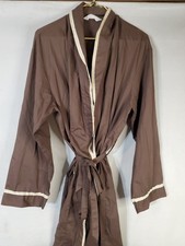 Vintage B.V.D. BVD Brand Lounge Wear Men's Robe 2 Pocket Tie Waist Size XL