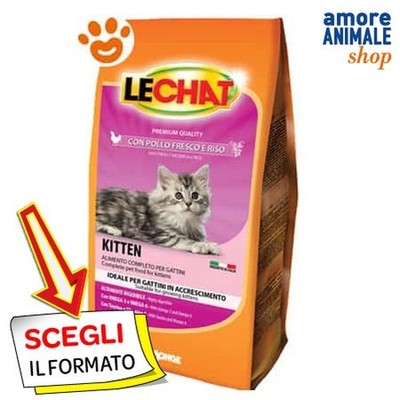 Lechat Katzenkitten Mit Frischem Huhn Und Reis Trockenfutter Für Katzen 1,5 Kg