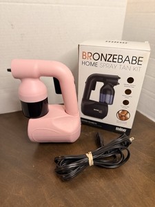 At Home Spray Tanning Machine Bronze Babe Mine Handheld Spray Gun Pink