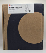 Poly - Voyager 4320 UC Wireless Headset + Charge Stand (Plantronics) -Headphones