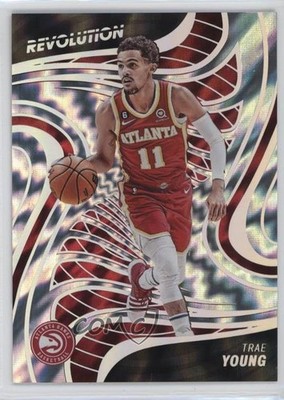 2022-23 Panini Revolution Asia Holo Silver 67/75 Trae Young #84 hs9
