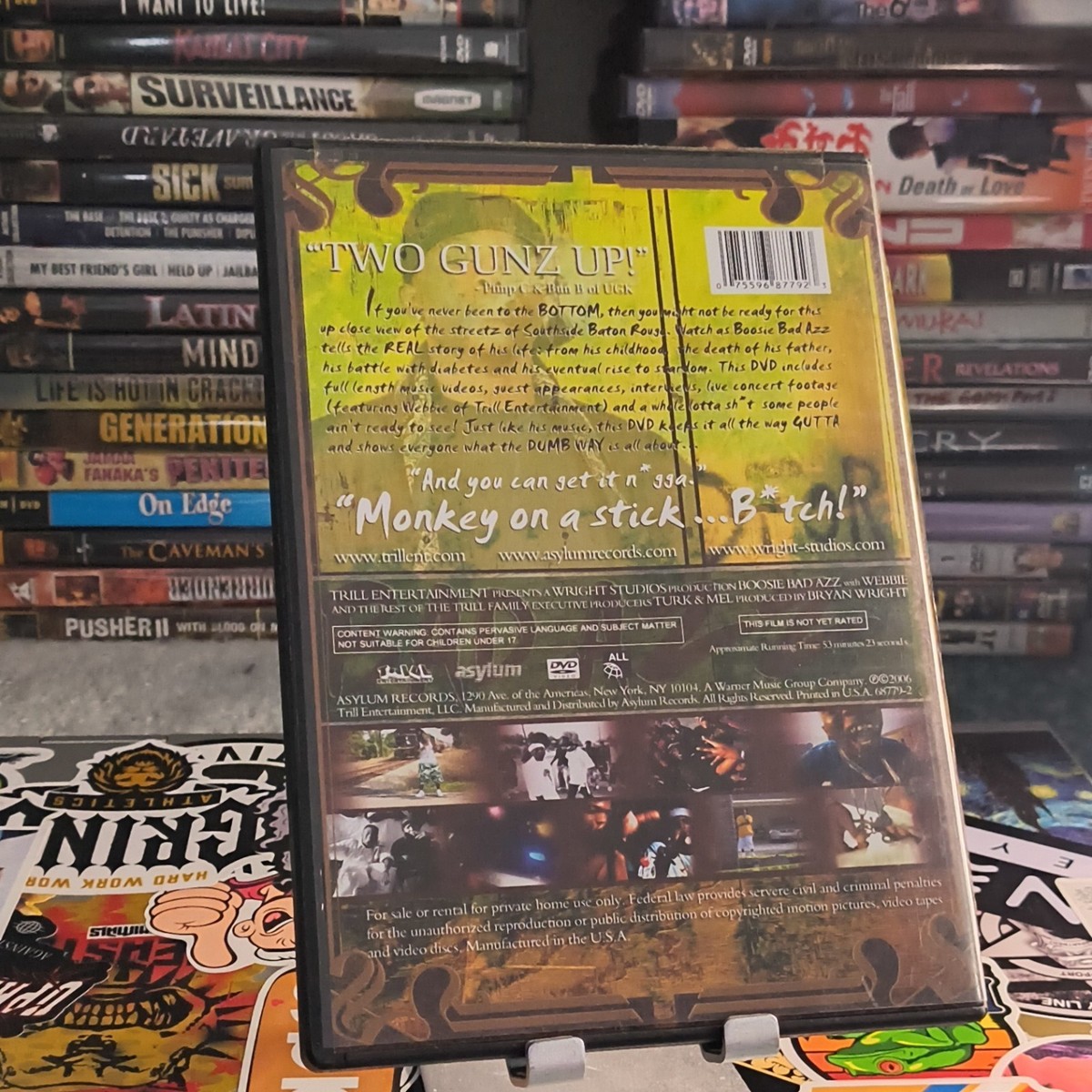 Asylum Records Bad Azz The DVD, Lil Boosie, Rap/Hip Hop, Explicit