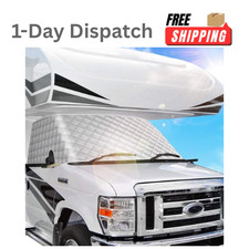 Bougerv Rv Windshield Snow Cover For Class C Ford E450 1997-2026 Bougerv Rv Windshield Snow Cover For Class C Ford E450 1997-2026