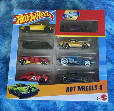 New Hot Wheels - 8 pack Assorted Diecast Cars Mattel Exclusive 1:64