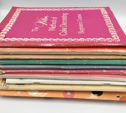 Vintage 1974-1984 ~ Wilton Yearbook Patterns Collections~ Cake Decorating/Baking