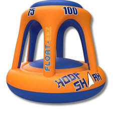 Hoop Shark Orange Inflatable Pool Basketball ...
