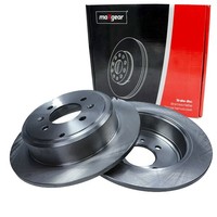 2X Maxgear Bremsschebeiben 290Mm Voll Hinten Passend FÜR Peugeot 406