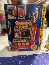 Battery Daddy Storage System Caddy Organizer with Case and Tester 150 Batteries