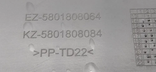 5801821757 Moldura para IVECO DAILY FURGON FG BATALLA 3000 35 S ... V 20 121952 - Imagen 2 de 3
