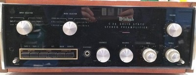 MCINTOSH C26 Preamplifier Junk #BE12699
