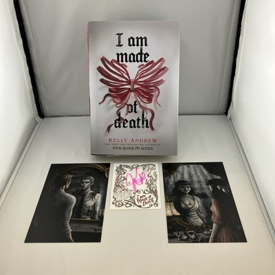 I Am Made of Death by Kelly Andrew 1/1 Hand Signed With Art Cards And Bookplate