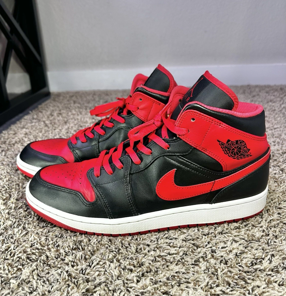 Jordan 1 Retro Mid Bred | eBay