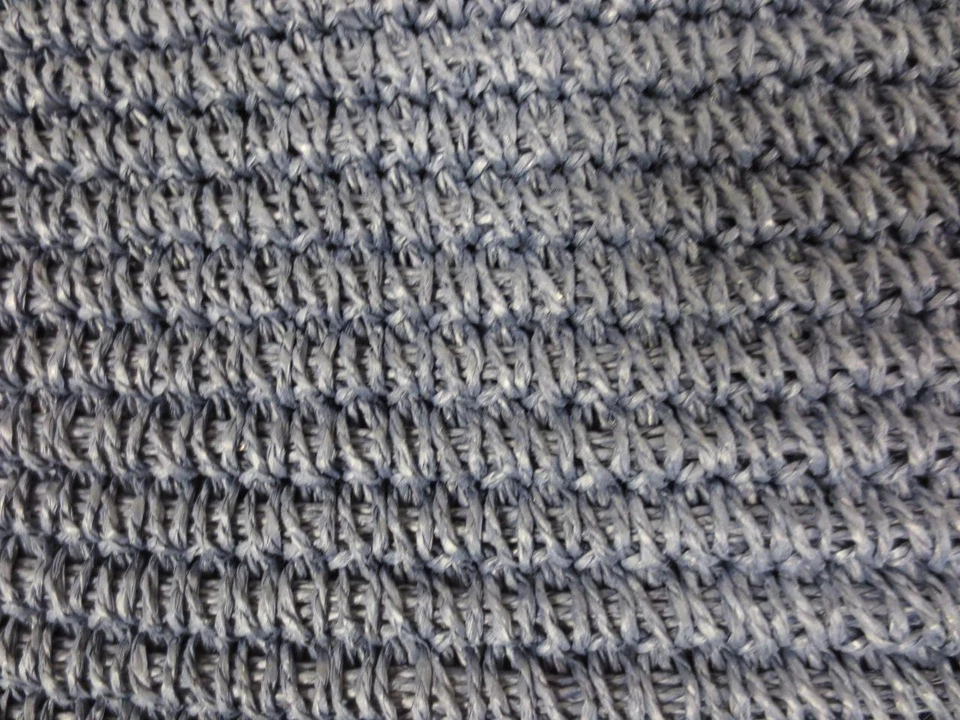 Bolso de Mano Merona Target Cuero Paja Playa Cartera Azul Marino Papel Natural/Cuero Foto 4 de 4