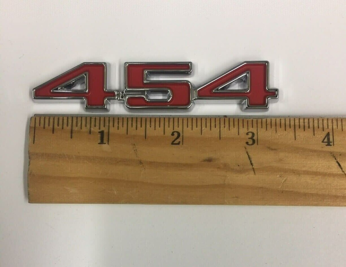 1969 1970 1971 1972 SS EZ Tape Fender 3D Sticker Badge Emblems For