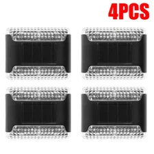 LED Solar Wall Lights Outdoors Waterproof Light Garden Lamps For Stairs Fence