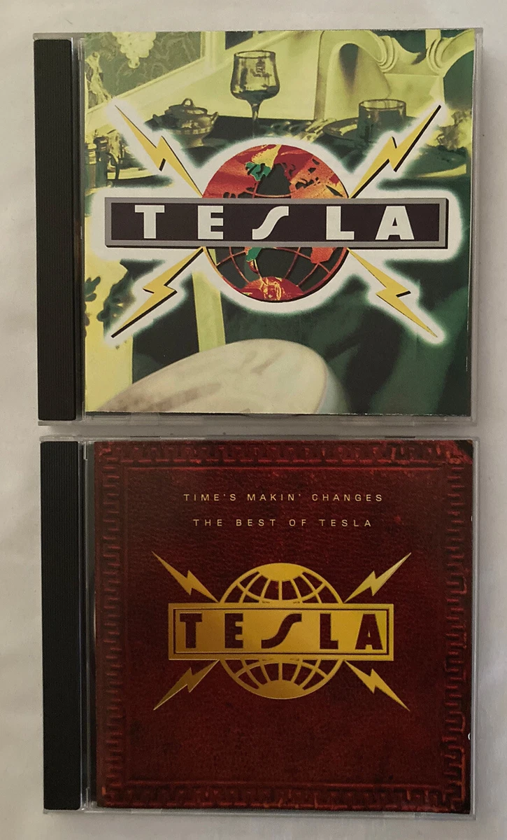 Tesla- 2 CD Lot- Psychotic Supper & Time’s Makin’ Changes
